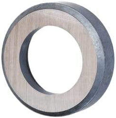 Made in USA - 3/4" Inscribed Circle, Round Shim for Indexables - Carbide, 3/16" Thick, IRSN Shim Style, Negative Rake - Americas Industrial Supply