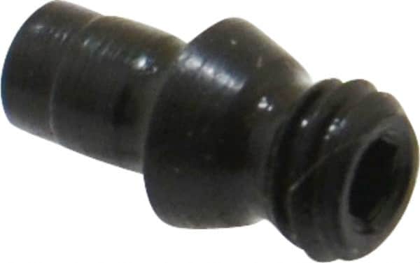 Made in USA - NL-33L, 3/8" Inscribed Circle, 5/64" Hex Socket, #10-32 Thread, Negative Lock Pin for Indexable Turning Tools - 0.41" OAL - Americas Industrial Supply