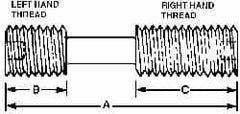 Made in USA - Hex Socket Differential Screw for Indexables - 3/8-24 Thread, Industry Std XNS-610, For Use with Clamps - Americas Industrial Supply