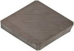 Made in USA - 3/4" Inscribed Circle, Square, S Chipbreaker for Indexables - Left Hand, Right Hand Cut, 0.094" Thick, 0.071" Effective Width, Carbide - Americas Industrial Supply