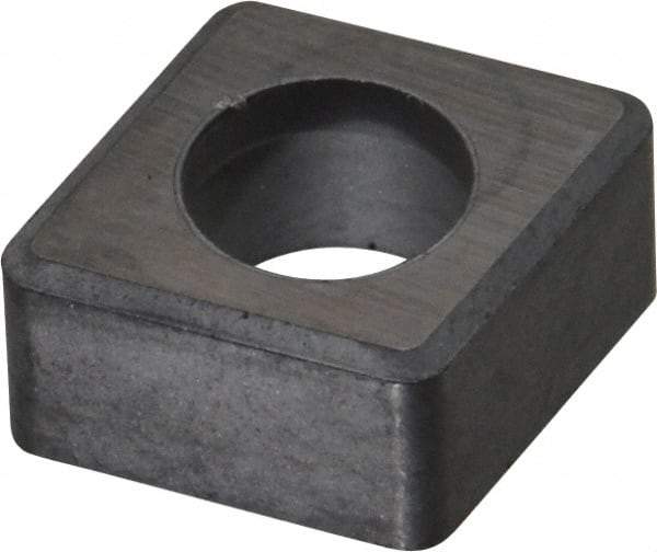 Kennametal - 1/2" Inscribed Circle, Diamond (Shape) Boring Bar Shim for Indexables - 1/4" Thick, ICSN Shim Style, Negative Rake - Americas Industrial Supply