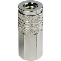 Dynabrade - Pneumatic Hose Coupler - 1/4" Body Diam - Americas Industrial Supply