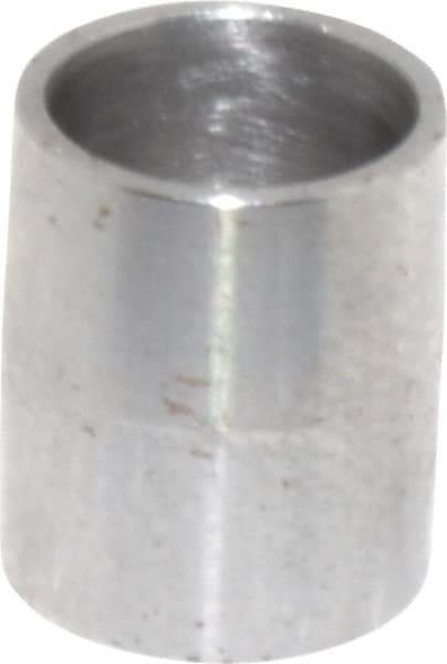 Dynabrade - 5/16" Diam x 3/8" Wide Contact Wheel - 8-1/8" Arbor Hole, Crowned, Steel Face - Americas Industrial Supply