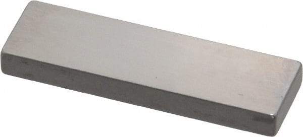 Mitutoyo - 0.124" Rectangular Steel Gage Block - Accuracy Grade 0, Includes Certificate of Inspection - Americas Industrial Supply