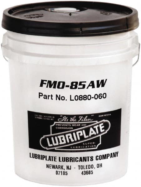 Lubriplate - 5 Gal Pail, Mineral Multipurpose Oil - SAE 5W, ISO 22, 21.26 cSt at 40°C, 3.95 cSt at 100°C, Food Grade - Americas Industrial Supply