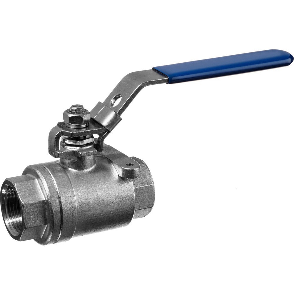 Ball Valve:  Full Port, Threaded,