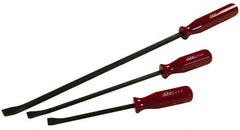 Made in USA - 3 Piece Pry Bar Set - Includes 12, 17 & 25" Lengths - Americas Industrial Supply