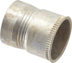 Made in USA - M8x1.25 Metric Coarse, Cadmium-Plated, Aluminum Knurled Rivet Nut Inserts - 0.76mm to 2.29mm Grip, 12.7mm Drill Size, 13.41mm Body Diam - Americas Industrial Supply