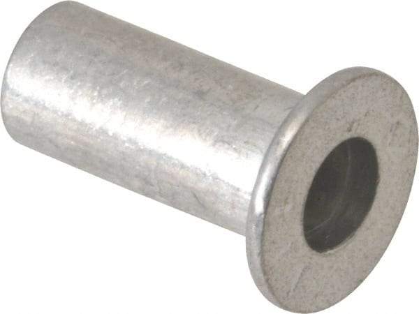 Made in USA - Rivet Nuts Type: Open End Material: Steel - Americas Industrial Supply