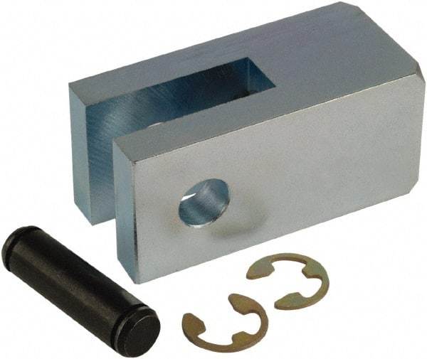 ARO/Ingersoll-Rand - Air Cylinder Rod Clevis - For 1-1/8" Air Cylinders, Use with ARO/Ingersoll Rand Micro-Air Cylinders - Americas Industrial Supply