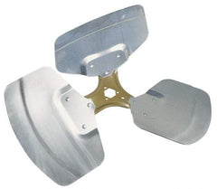 Made in USA - 18" Blade Diam, Commercial Fan Blade - Clockwise Rotation, 3 Blades - Americas Industrial Supply