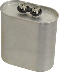 Value Collection - 60 Microfarad Motor Capacitor - 440 Volts, 3.66" Wide x 1.97" Deep x 3-3/4" High - Americas Industrial Supply