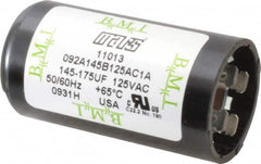 Value Collection - 145-175 Microfarad Motor Capacitor - 110/125 Volts - Americas Industrial Supply