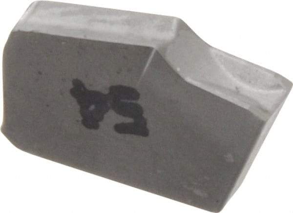 Iscar - GTN2 IC54 Grade, 0.0866" Cutting Width, Carbide Cutoff Insert - 0° Neutral Lead Angle, 0.0063" Cnr Rad, Single End - Americas Industrial Supply