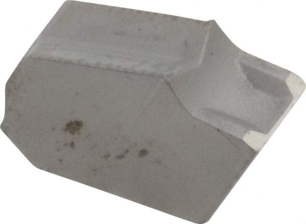 Iscar - GTN5 IC54 Grade, 0.2008" Cutting Width, Carbide Cutoff Insert - 0° Neutral Lead Angle, 0.011" Cnr Rad, Single End - Americas Industrial Supply