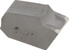 Iscar - GTN5 IC54 Grade, 0.2008" Cutting Width, Carbide Cutoff Insert - 0° Neutral Lead Angle, 0.011" Cnr Rad, Single End - Americas Industrial Supply