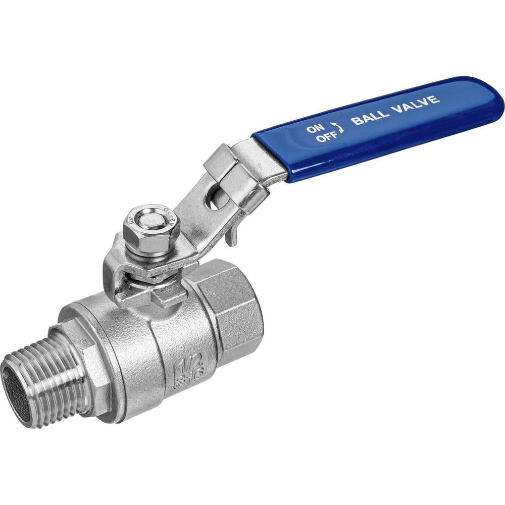 Ball Valve:  Full Port, Threaded,