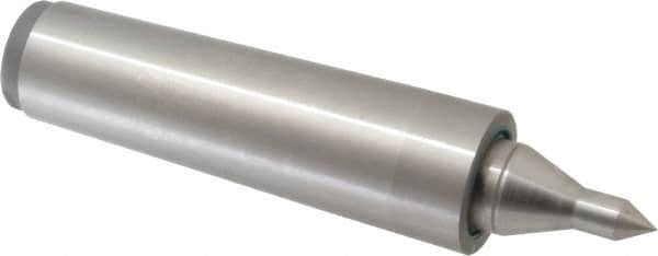 Royal Products - MT5 Taper Shank, 1-3/4" Head Diam 1,835 Lb Capacity Live Center - 4,500 Max RPM, 1.0938" Point Diam, 2" Point Len, 1,050 Lb Max Workpc, 8-1/16" OAL, 1/2" Tip Diam, Long Point - Americas Industrial Supply