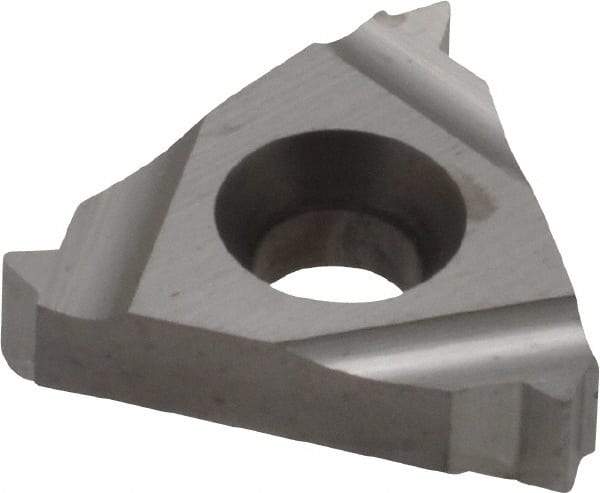 Carmex - 16ER External Right Hand 14 UN Laydown Threading Insert - Grade P30, Uncoated Coated Carbide - Americas Industrial Supply