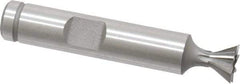 Keo - 3/8" Diam x 3/16" Width of Cut, 60° Included Angle, Cobalt Dovetail Cutter - 3/8" Shank Diam, 2-1/8" Overall Length, Weldon Flat, Uncoated - Americas Industrial Supply