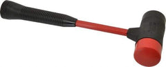 Proto - 1-7/16 Lb Head 2" Face Steel Soft Face Hammer with Tips Hammer - 13-3/4" OAL, Fiberglass Handle - Americas Industrial Supply