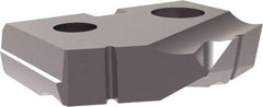 Allied Machine and Engineering - 22mm Diam x 5/32" Thick, Seat Code 1, 90° Included Angle Spade Drill Insert - TiAlN Coated, Cobalt, Grade Super Cobalt, Series T-A - Americas Industrial Supply