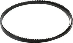 Starrett - 4 TPI, 11' 9" Long x 3/8" Wide x 0.025" Thick, Welded Band Saw Blade - Carbon Steel, Toothed Edge, Raker Tooth Set, Flexible Back, Contour Cutting - Americas Industrial Supply