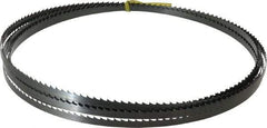Starrett - 4 TPI, 19' 6" Long x 3/8" Wide x 0.025" Thick, Welded Band Saw Blade - Carbon Steel, Toothed Edge, Raker Tooth Set, Flexible Back, Contour Cutting - Americas Industrial Supply