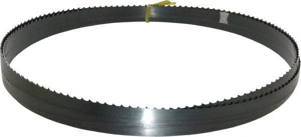 Starrett - 3 TPI, 18' 6" Long x 3/4" Wide x 0.032" Thick, Welded Band Saw Blade - Carbon Steel, Toothed Edge, Raker Tooth Set, Flexible Back, Contour Cutting - Americas Industrial Supply