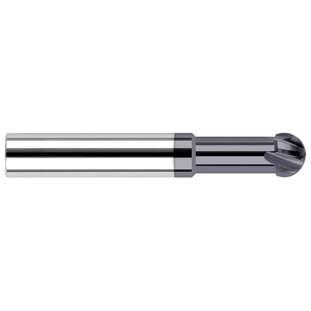 Harvey Tool - 0.0938" Diam 220° Wrap Angle 1.6mm LOC 2-Flute AlTiN Finish Undercut End Mill - Exact Industrial Supply