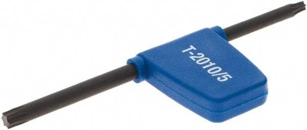 Iscar - T20 Torx Drive, Key for Indexable Grooving and Toolholder - Compatible with Insert Screws - Americas Industrial Supply