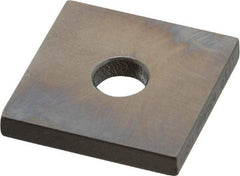 Mitutoyo - 0.139" Square Steel Gage Block - Accuracy Grade 0, Includes Certificate of Inspection - Americas Industrial Supply