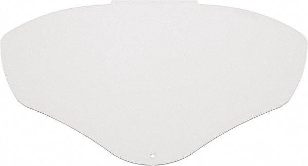 Uvex - Clear Polycarbonate Welding Window - 9-3/8" High x 14-1/4" Wide x 0.04" Thick, Compatible with Uvex S8500 & S8510 Bionic Headgear - Americas Industrial Supply