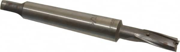 Value Collection - 5/16" Diam, 3 Flutes, Morse Taper Shank, Interchangeable Pilot Counterbore - Americas Industrial Supply