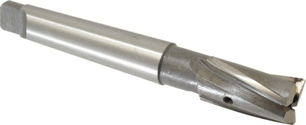 Value Collection - 13/16" Diam, 3 Flutes, Morse Taper Shank, Interchangeable Pilot Counterbore - Americas Industrial Supply