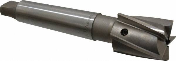 Value Collection - 1-13/16" Diam, 5 Flutes, Morse Taper Shank, Interchangeable Pilot Counterbore - Americas Industrial Supply