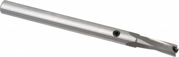 Value Collection - 3/16" Diam, 15/64" Shank, Diam, 3 Flutes, Straight Shank, Interchangeable Pilot Counterbore - Americas Industrial Supply