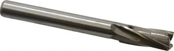 Value Collection - 1/2" Diam, 7/16" Shank, Diam, 3 Flutes, Straight Shank, Interchangeable Pilot Counterbore - Americas Industrial Supply