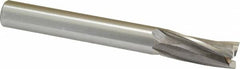 33/64″ Diam, 1/2″ Shank, Diam, 3 Flutes, Straight Shank, Interchangeable Pilot Counterbore 4-5/16″ OAL, 3-1/16″ OAL Shank, Bright Finish, High Speed Steel