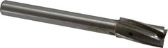 Value Collection - 45/64" Diam, 1/2" Shank, Diam, 3 Flutes, Straight Shank, Interchangeable Pilot Counterbore - Americas Industrial Supply