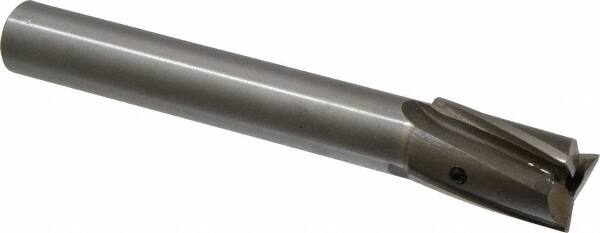 Value Collection - 59/64" Diam, 3/4" Shank, Diam, 3 Flutes, Straight Shank, Interchangeable Pilot Counterbore - Americas Industrial Supply