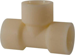 Green Leaf - 1" Nylon Plastic Pipe Tee - FIPT x FIPT x FIPT End Connections - Americas Industrial Supply
