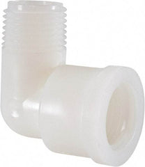 Green Leaf - 1/2" Nylon Plastic Pipe 90° Street Elbow - MIPT x FIPT End Connections - Americas Industrial Supply