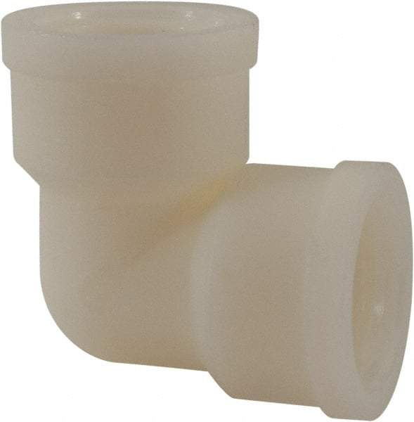 Green Leaf - 3/4" Nylon Plastic Pipe 90° Elbow - FIPT x FIPT End Connections - Americas Industrial Supply