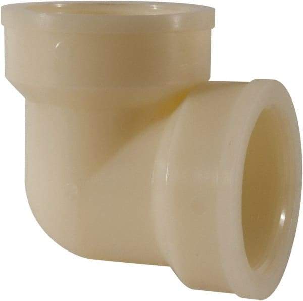 Green Leaf - 2" Nylon Plastic Pipe 90° Elbow - FIPT x FIPT End Connections - Americas Industrial Supply