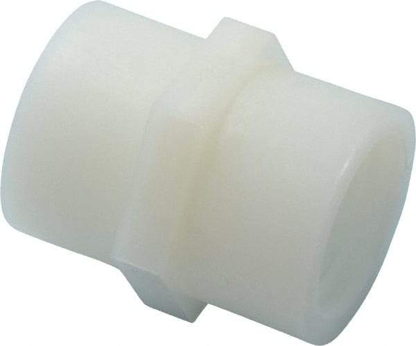 Green Leaf - 1/2" Nylon Plastic Pipe Coupling - FIPT x FIPT End Connections - Americas Industrial Supply