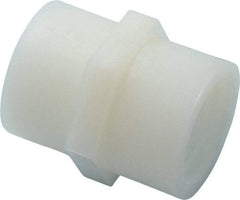 Green Leaf - 1/2" Nylon Plastic Pipe Coupling - FIPT x FIPT End Connections - Americas Industrial Supply