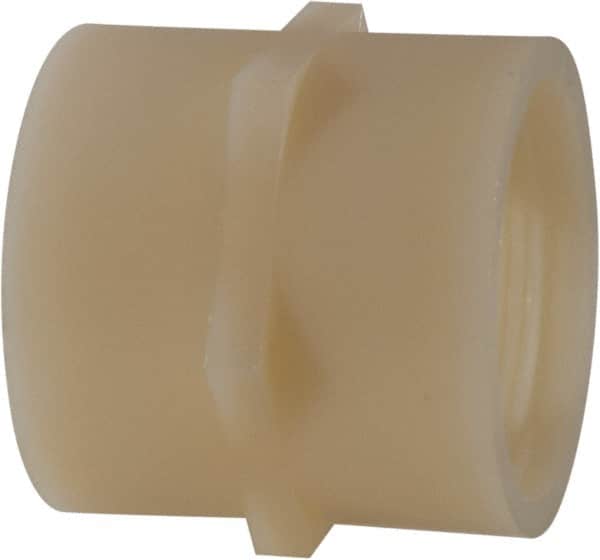 Green Leaf - 1-1/2" Nylon Plastic Pipe Coupling - FIPT x FIPT End Connections - Americas Industrial Supply