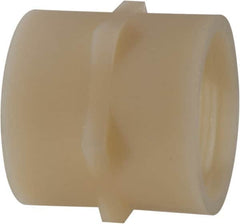 Green Leaf - 1-1/2" Nylon Plastic Pipe Coupling - FIPT x FIPT End Connections - Americas Industrial Supply