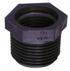 Green Leaf - 2 x 1-1/2" Nylon Plastic Pipe Reducer Bushing - MPT x FPT End Connections - Americas Industrial Supply